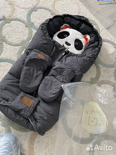 Зимний конверт и муфта Mansita