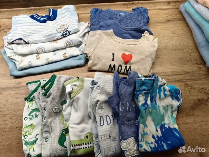 Вещи пакетом на мальчика 62 68