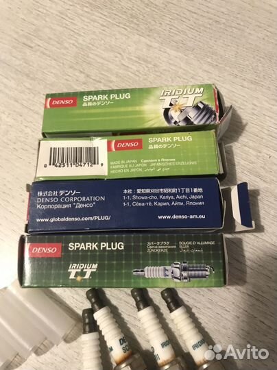 Свечи зажигания иридиевые toyota