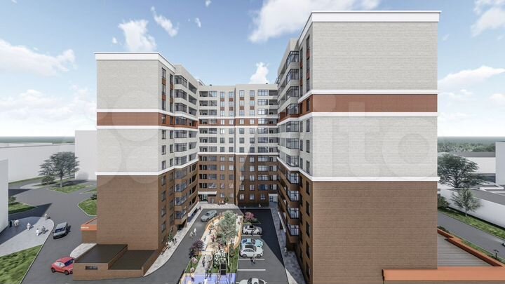 2-к. квартира, 73 м², 5/12 эт.