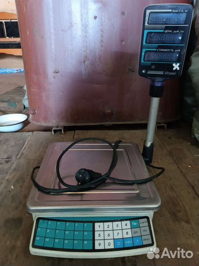 Весы кухонные порционные электронные