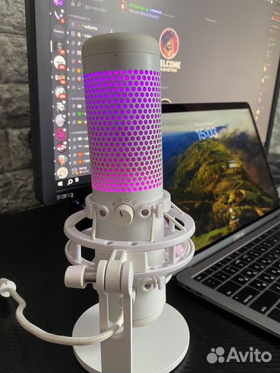 Микрофон hyperx quadcast s