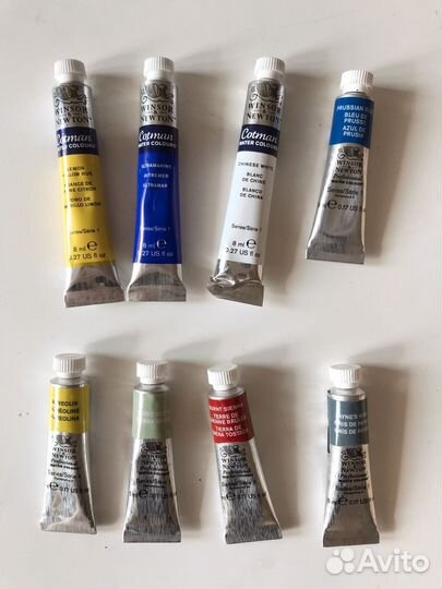 Акварель winsor & newton в тубах
