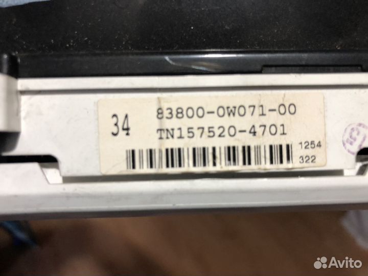 Приборная панель toyota camry 30