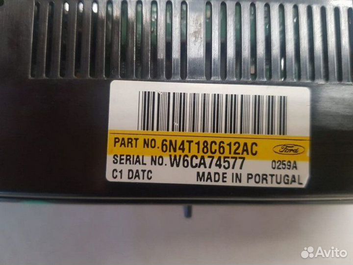 Блок управления климат-контроля Ford Focus 2 седан