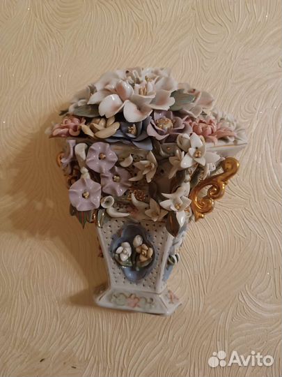 Фарфоровое панно винтаж