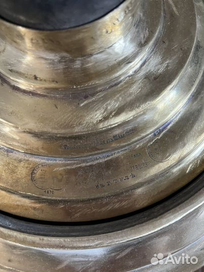 Самовар на дровах царский 1898