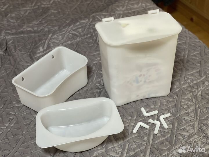 Контейнеры на кроватку IKEA и подгузники Big size