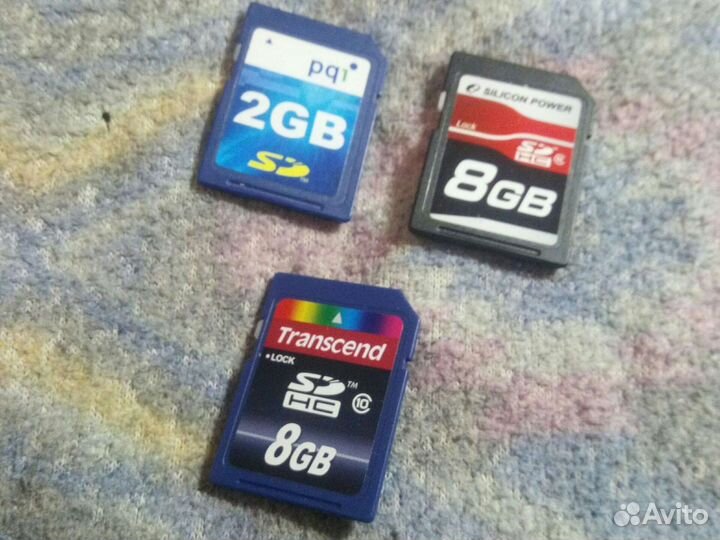 Карта памяти sdhc 2/8gb