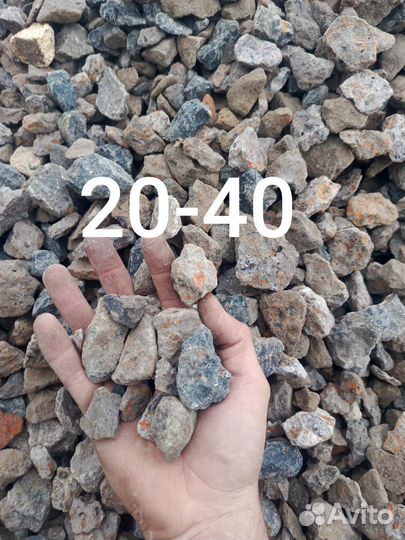 Дробленый кирпич и бетон