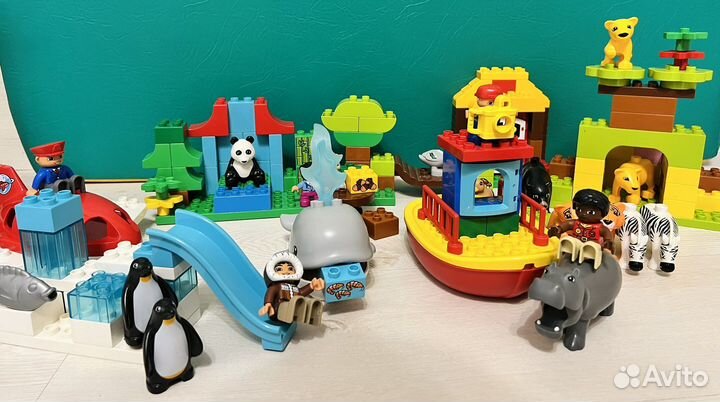 Lego duplo 163 шт,вокруг света