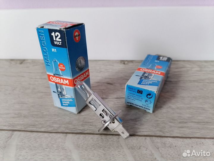 Halogen Osram H1 /64150 (комплект 2 штуки)