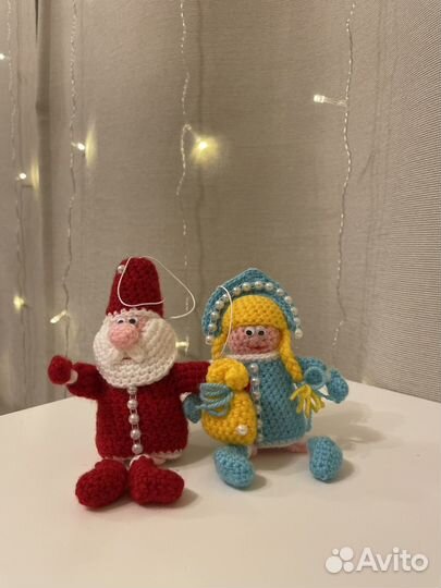 Новогодние игрушки ручной работы