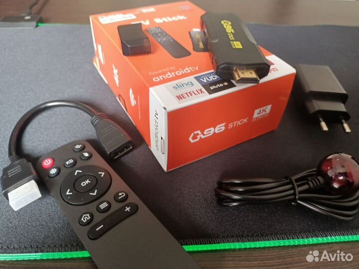 Смарт TV приставка Q96 прошитая (5000 каналов)