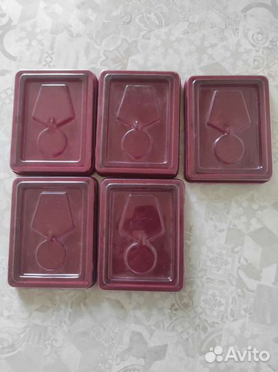 Футляры для хранения медалей, лот