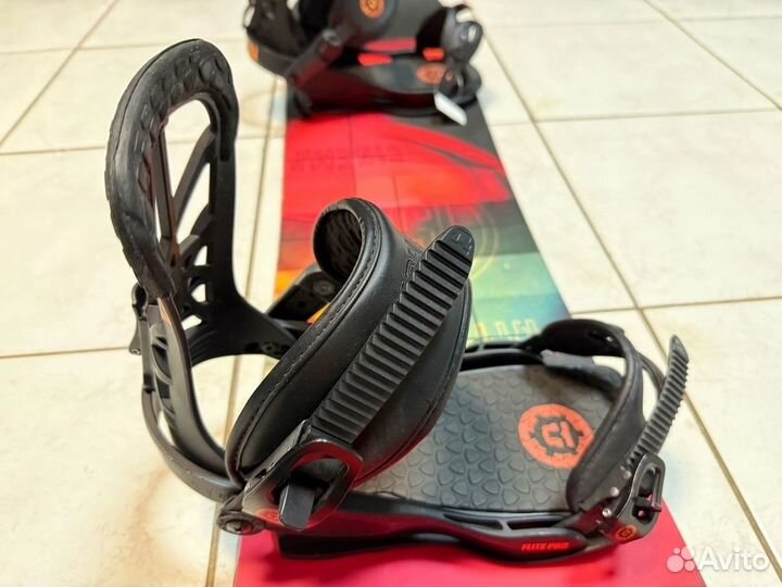 Мужской сноуборд комплект Nitro - 155 + Union - M