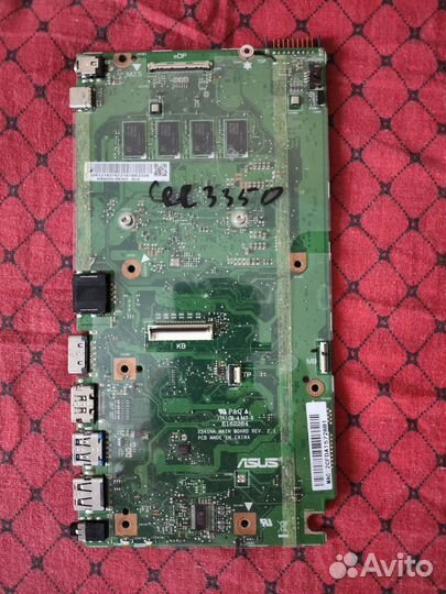 Рабочие материнские платы на ноутбуки Asus