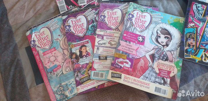 Журналы Monster high и EverAfter high пакетом