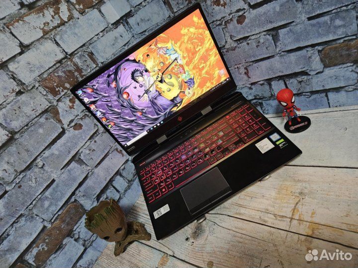 Игровой HP omen GTX1650-4GB/I5-9300/512GB SSD/8GB