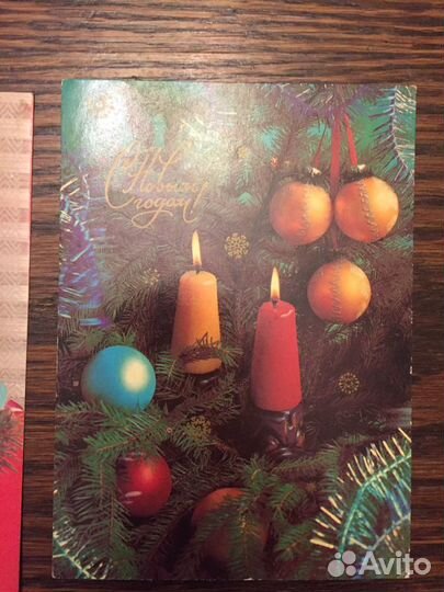 Винтаж открытки новые