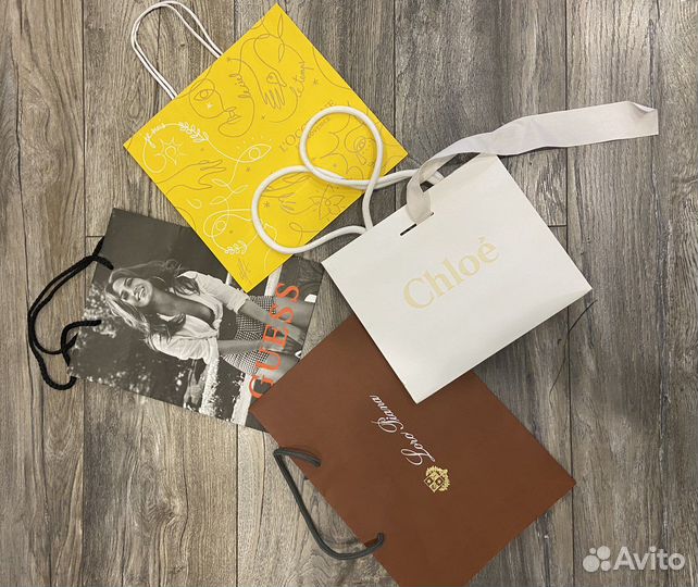 Брендовые пакеты оригинал