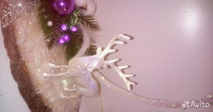 Новогодняя композиция на стол