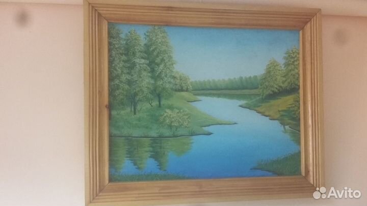 Картина С.Н.Якунин масло,холст