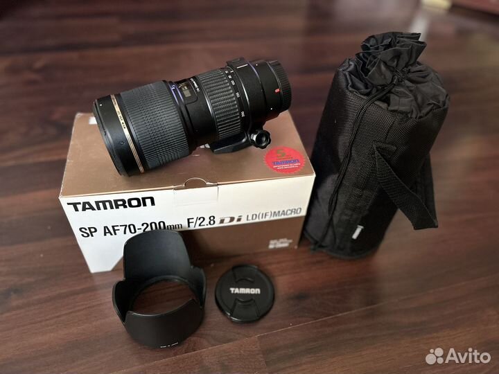 Объектив Tamron SP AF70-200mm F/2.8 for Canon