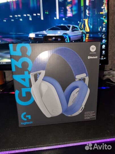 Беспроводные наушники logitech g435