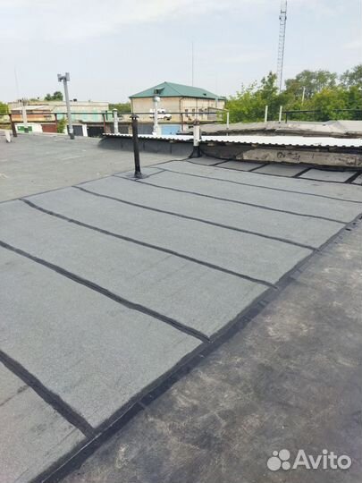 Ремонт мягкой кровли крыши гаража