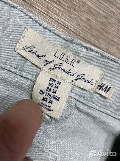 Шорты джинсовые hm