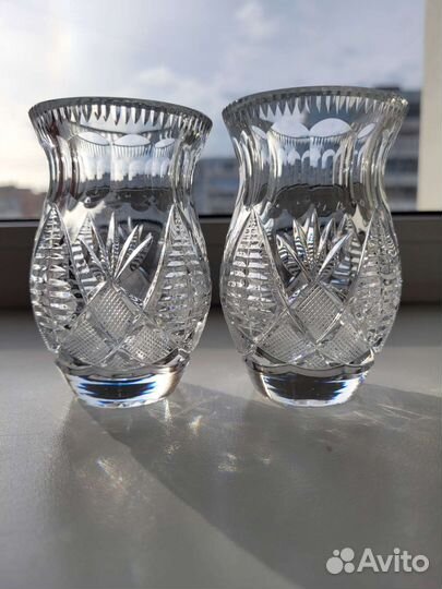 Хрустальные вазочки