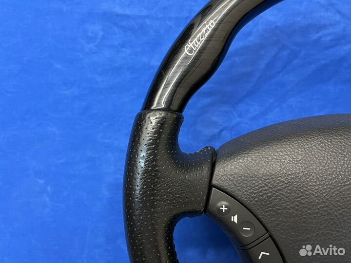 Руль Clazzio с косточкой черное дерево Camry 35