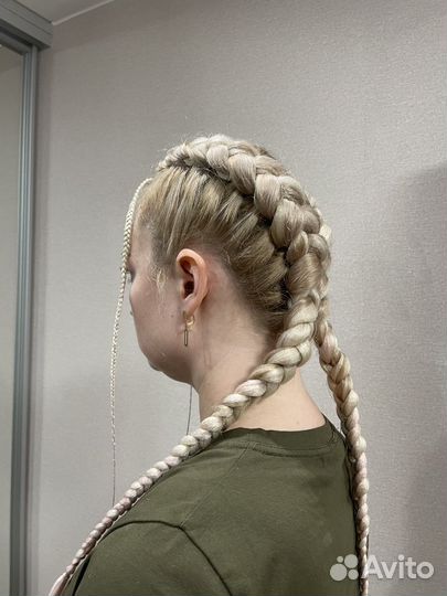 Плетение афрокосичек на дому