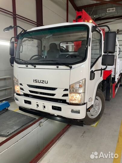 Isuzu Elf с КМУ, 2024