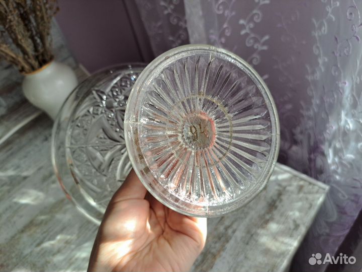 Ваза на ножке Мальцов