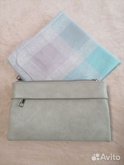 Сумка-клатч и платок