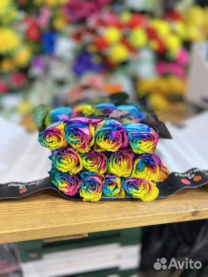 Цветы:Розы на 8 марта