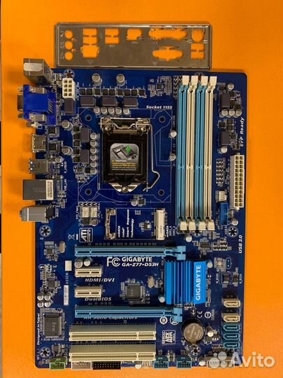 Материнская плата Gigabyte GA-Z77-DS3H LGA1155