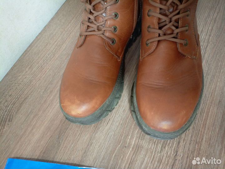 Ботинки зимние натуральная кожа 40