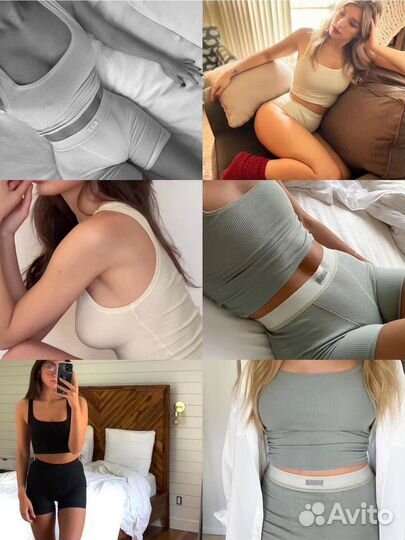 Skims топ майка новая S M L под заказ