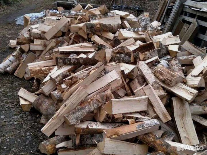 Дрова колотые березовые