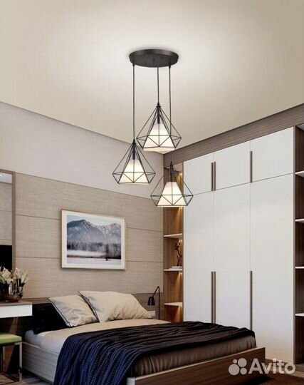Люстра лофт