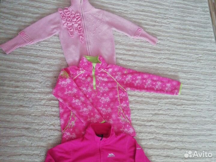Вещи пакетом для девочки 110