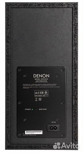 Саундбар Denon DHT-S416 black