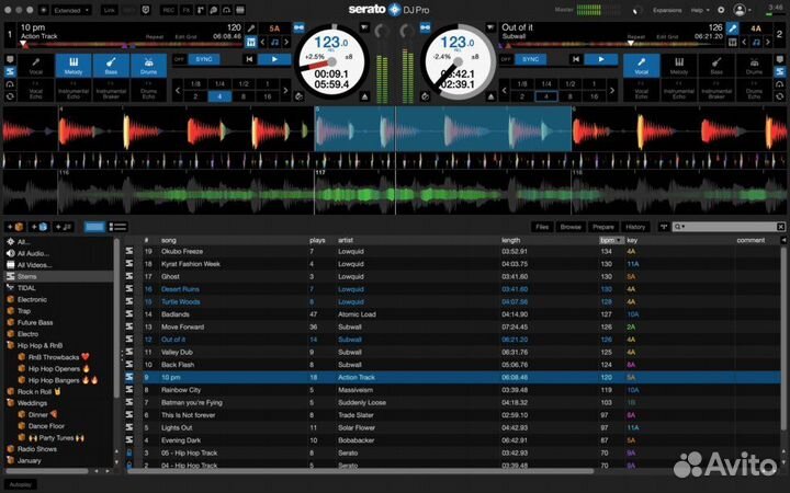 Serato Dj Pro 3.0 пожизненная подписка Mac Oc
