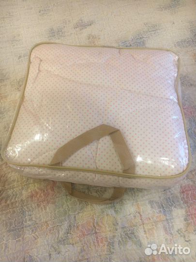 Детское одеяло новое 140х110 и подушка