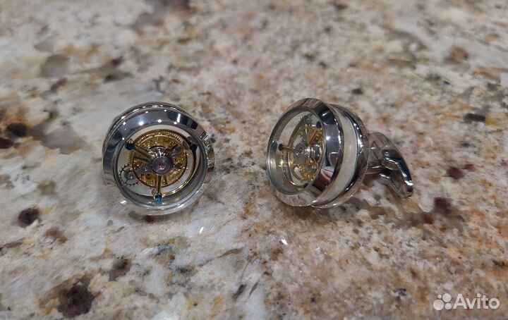 Турбийон Запонки Memorigin Tourbillon