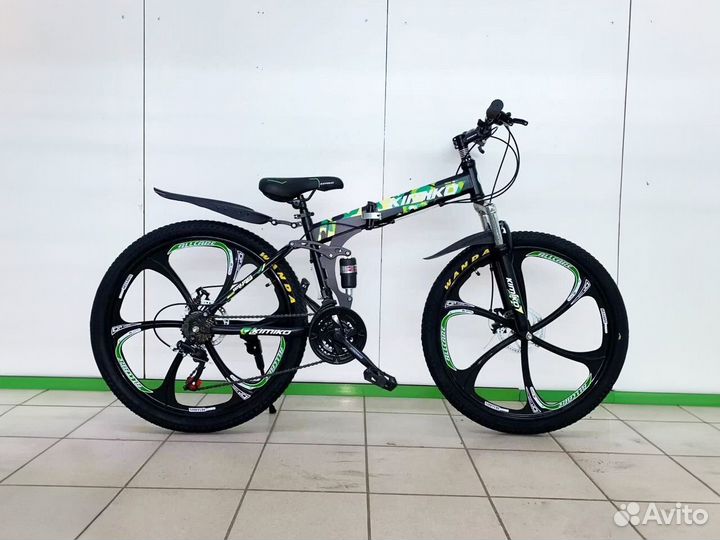 Новый велосипед на литых дисках