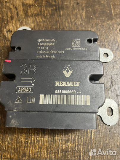 Рено каптюр блок srs